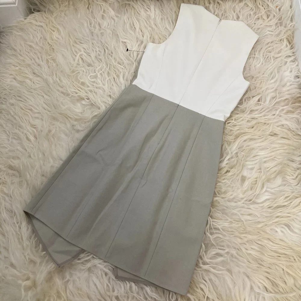 TIBI Crew Neck Mini Dress